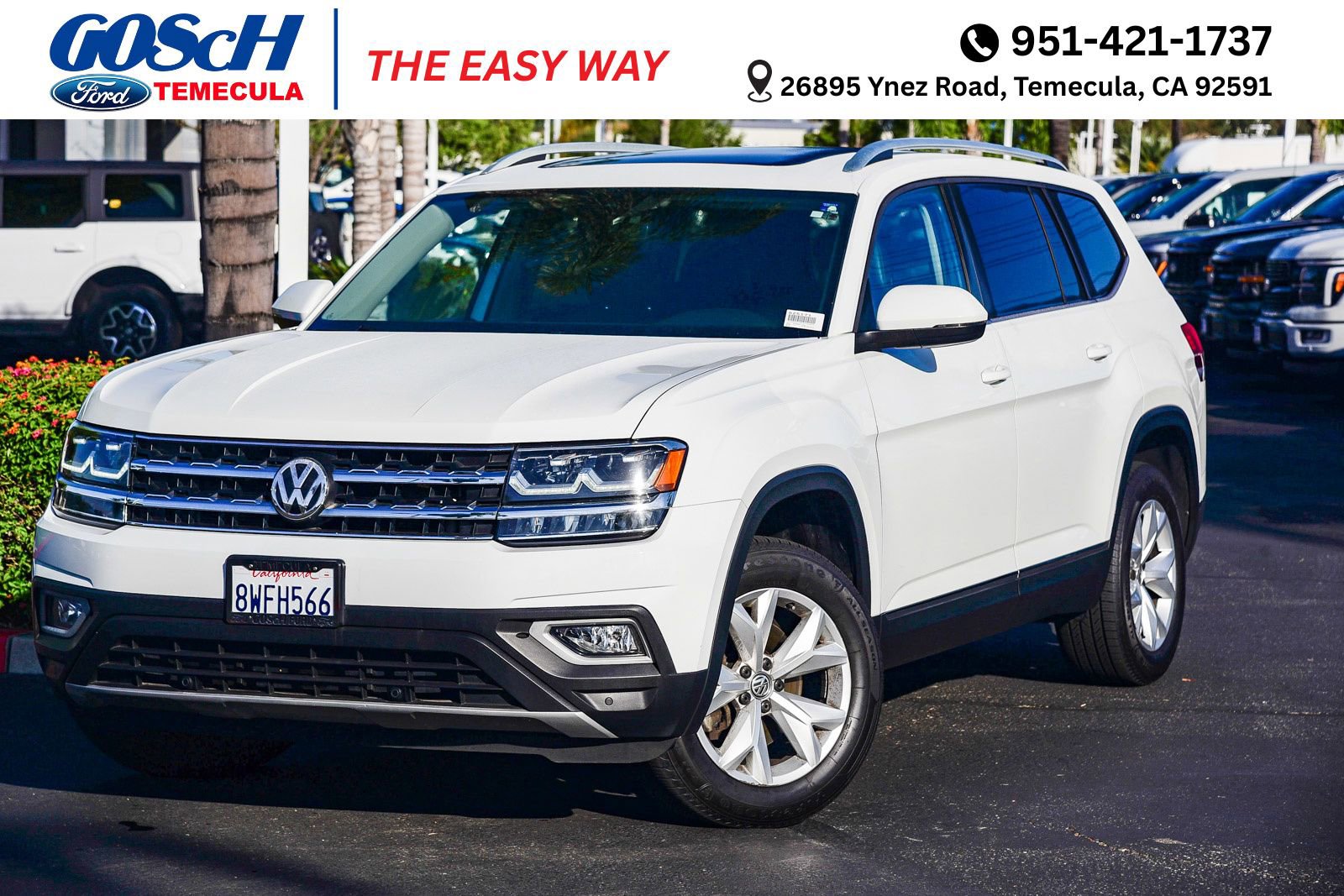 Used 2018 Volkswagen Atlas SEL image 1