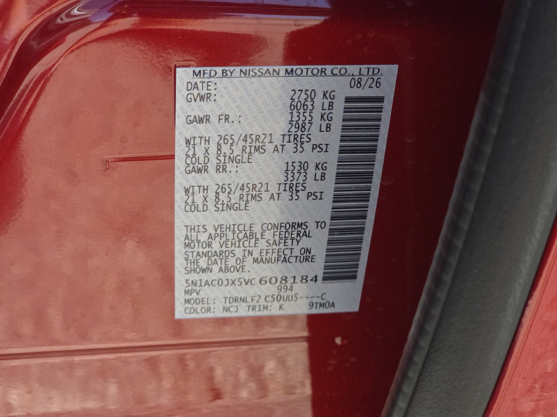 New 2027 INFINITI QX65 Autograph w/ Cargo Package AWD/4WD image 34