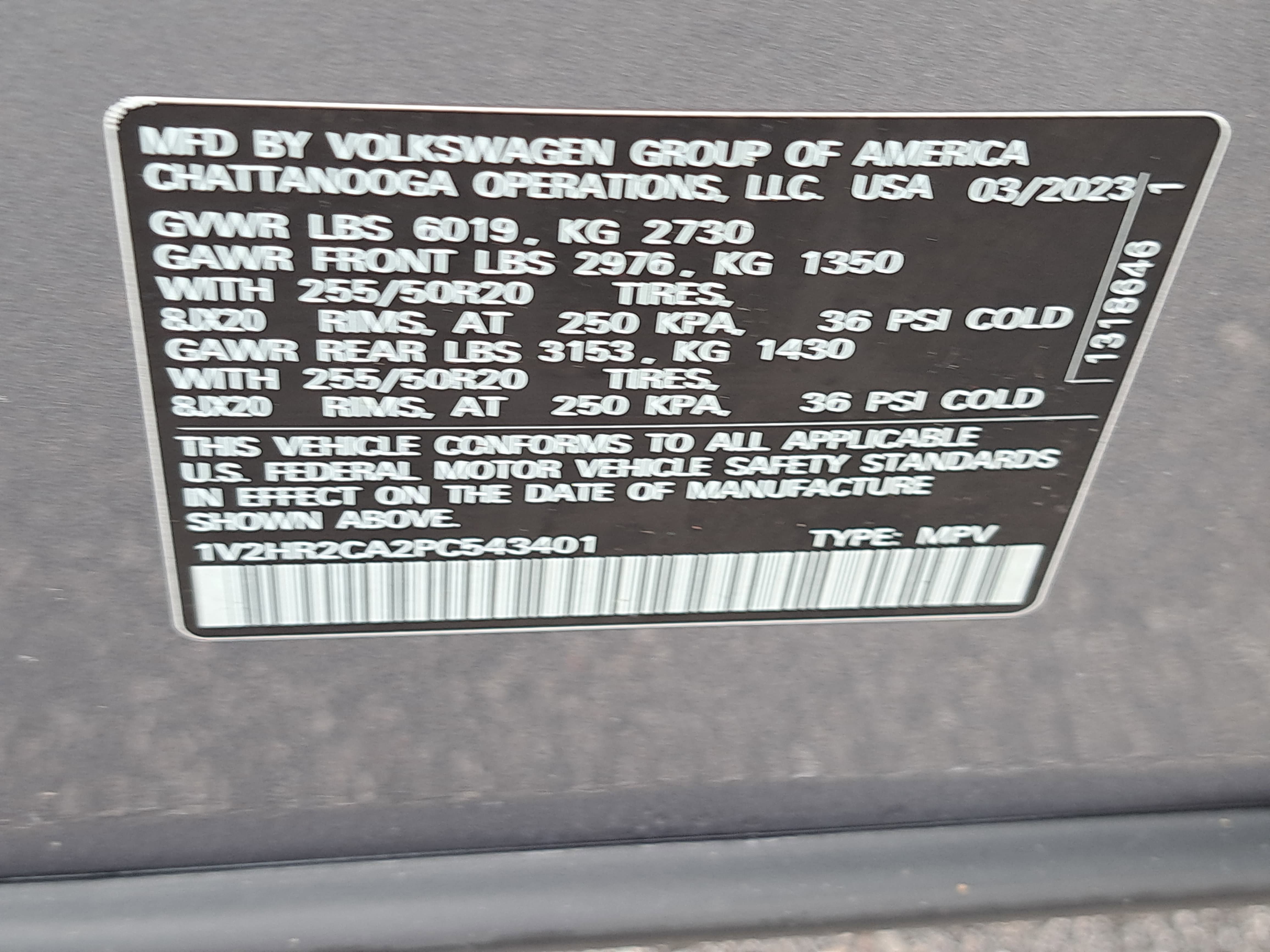 Certified 2023 Volkswagen Atlas SE w/ Black Wheel Package AWD/4WD image 34