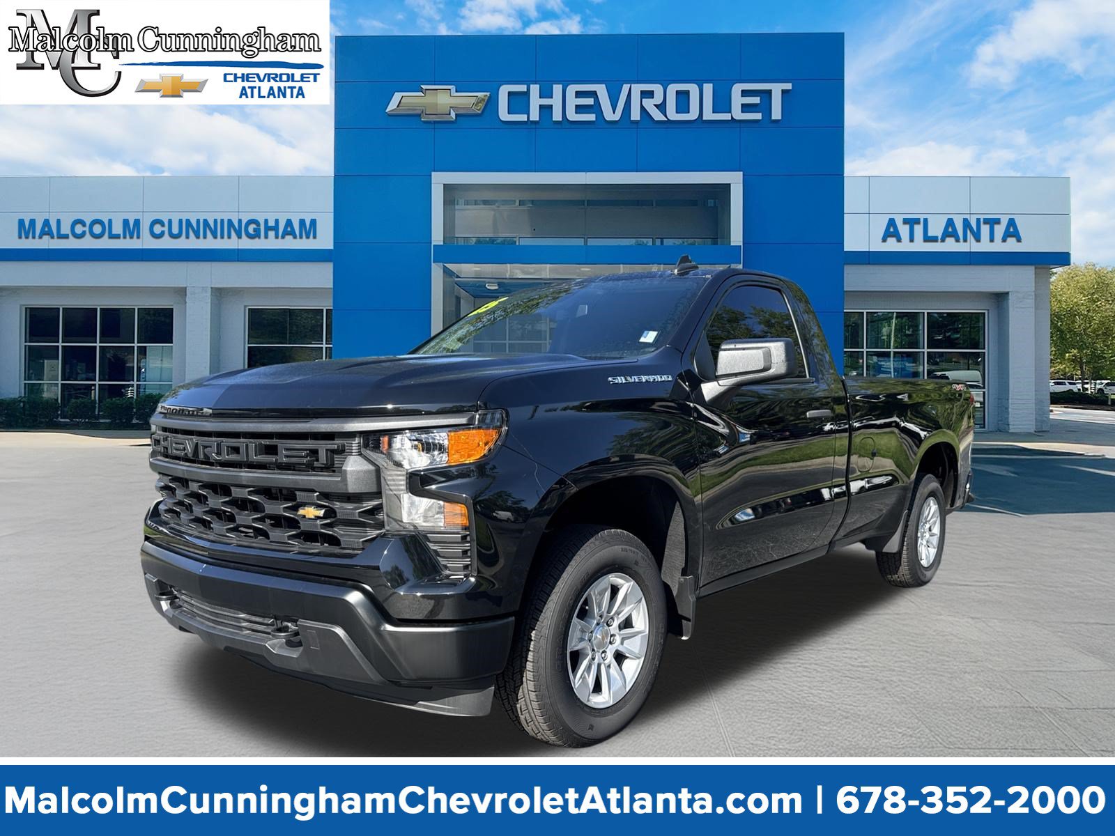 Certified 2025 Chevrolet Silverado 1500 W/T w/ WT Value Package AWD/4WD image 1