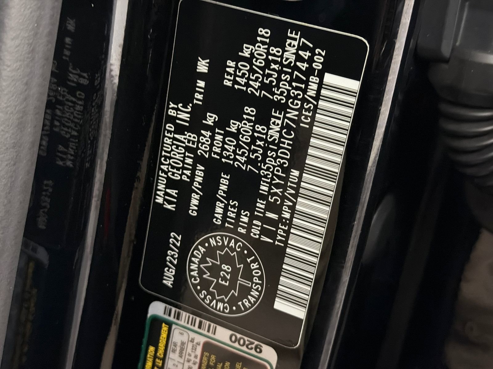 Used 2022 Kia Telluride EX AWD/4WD image 35