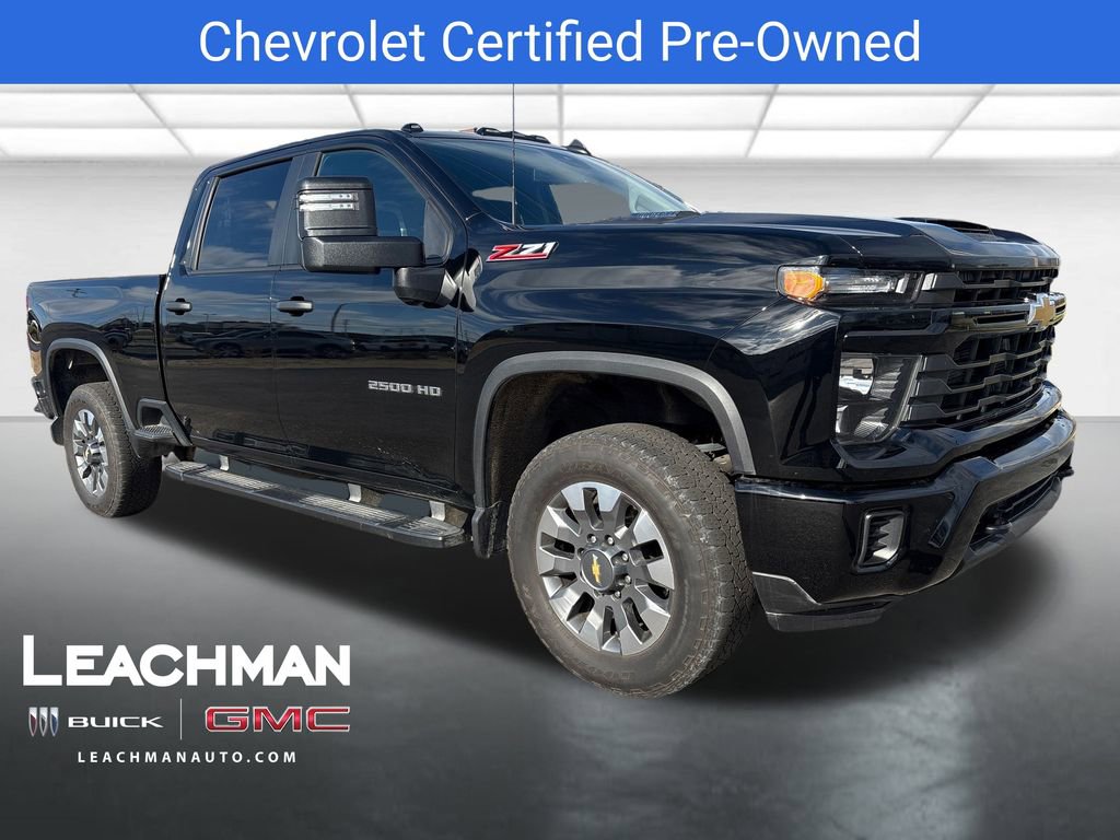 Certified 2024 Chevrolet Silverado 2500 Custom w/ Custom Value Package