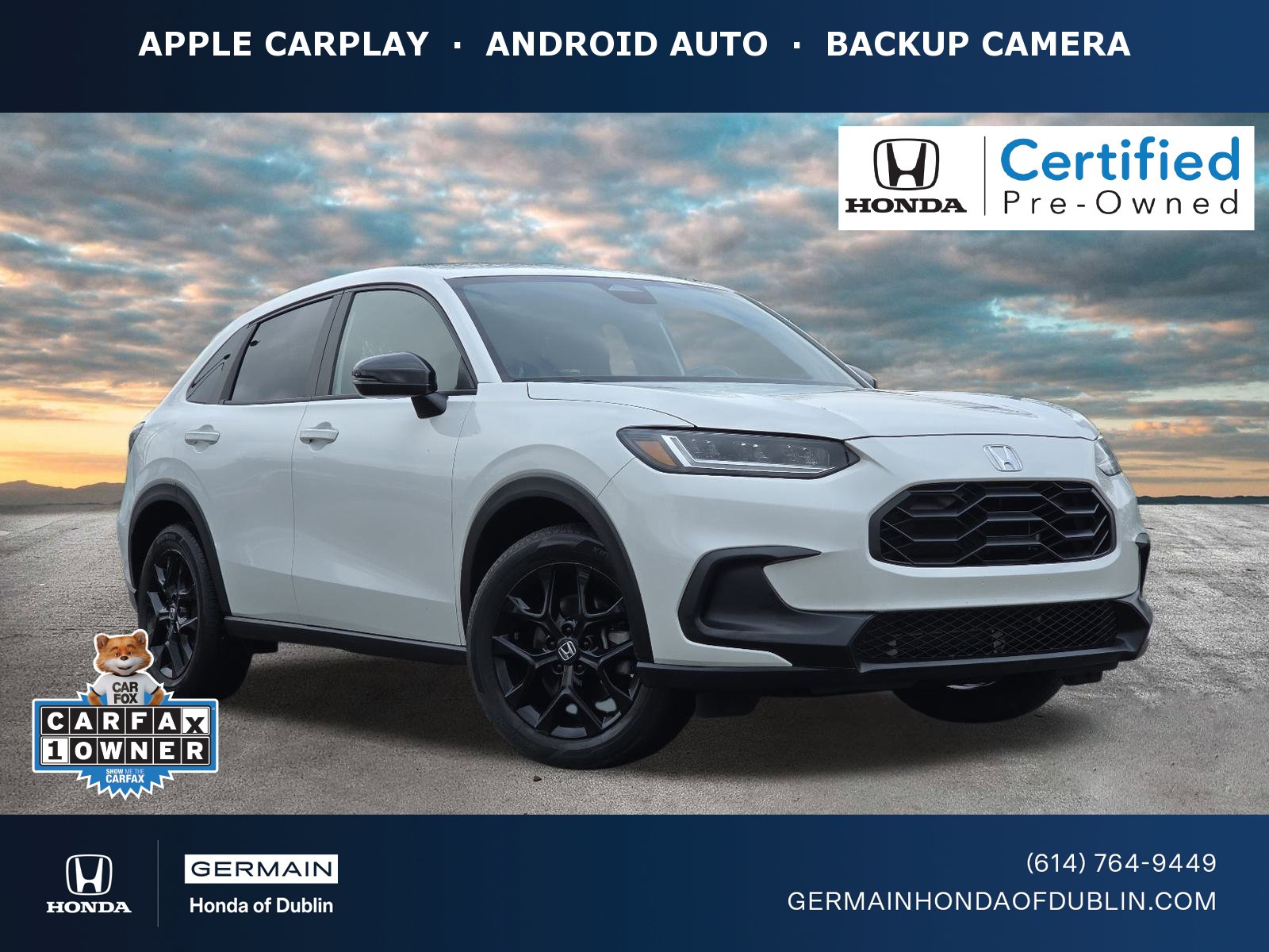 Certified 2023 Honda HR-V Sport