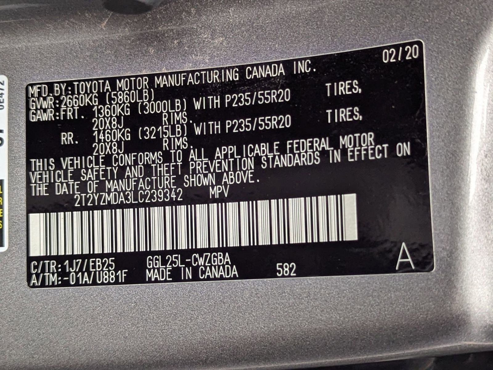 Used 2020 Lexus RX 350 F Sport w/ Accessory Package image 19