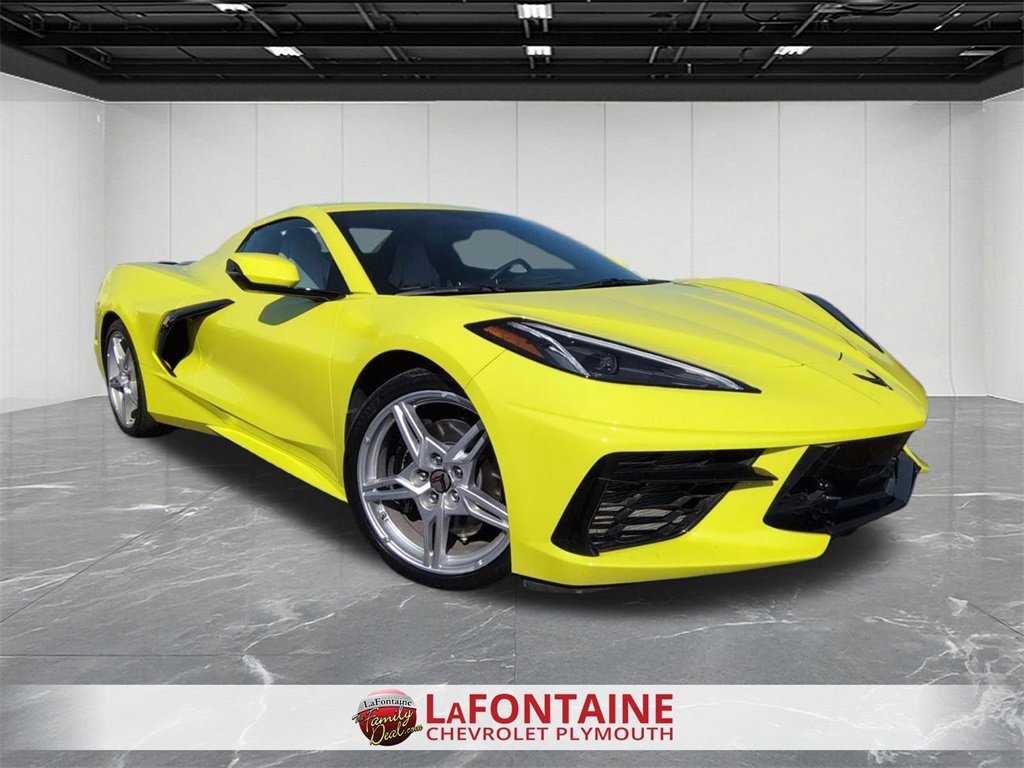 Certified 2023 Chevrolet Corvette Stingray Convertible w/ 1LT image 2