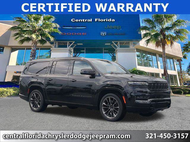 Certified 2025 Jeep Grand Wagoneer L Series III w/ Rear Seat Video Group 1