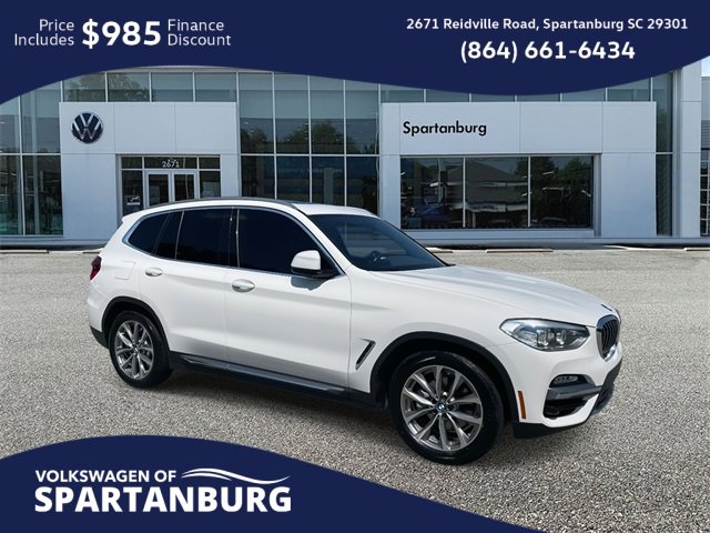 Used 2019 BMW X3 sDrive30i w/ Convenience Package