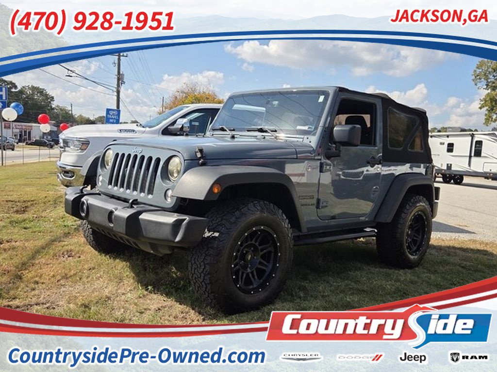 Used 2015 Jeep Wrangler Sport w/ Quick Order Package 23S AWD/4WD image 1