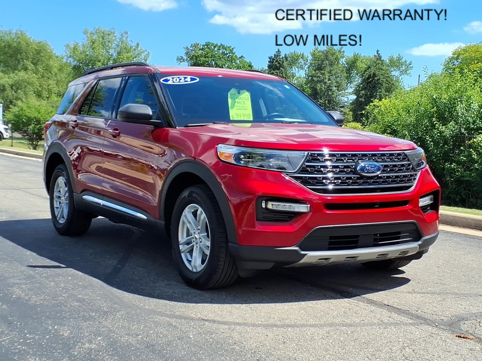 Certified 2024 Ford Explorer XLT w/ Equipment Group 202A AWD/4WD image 1