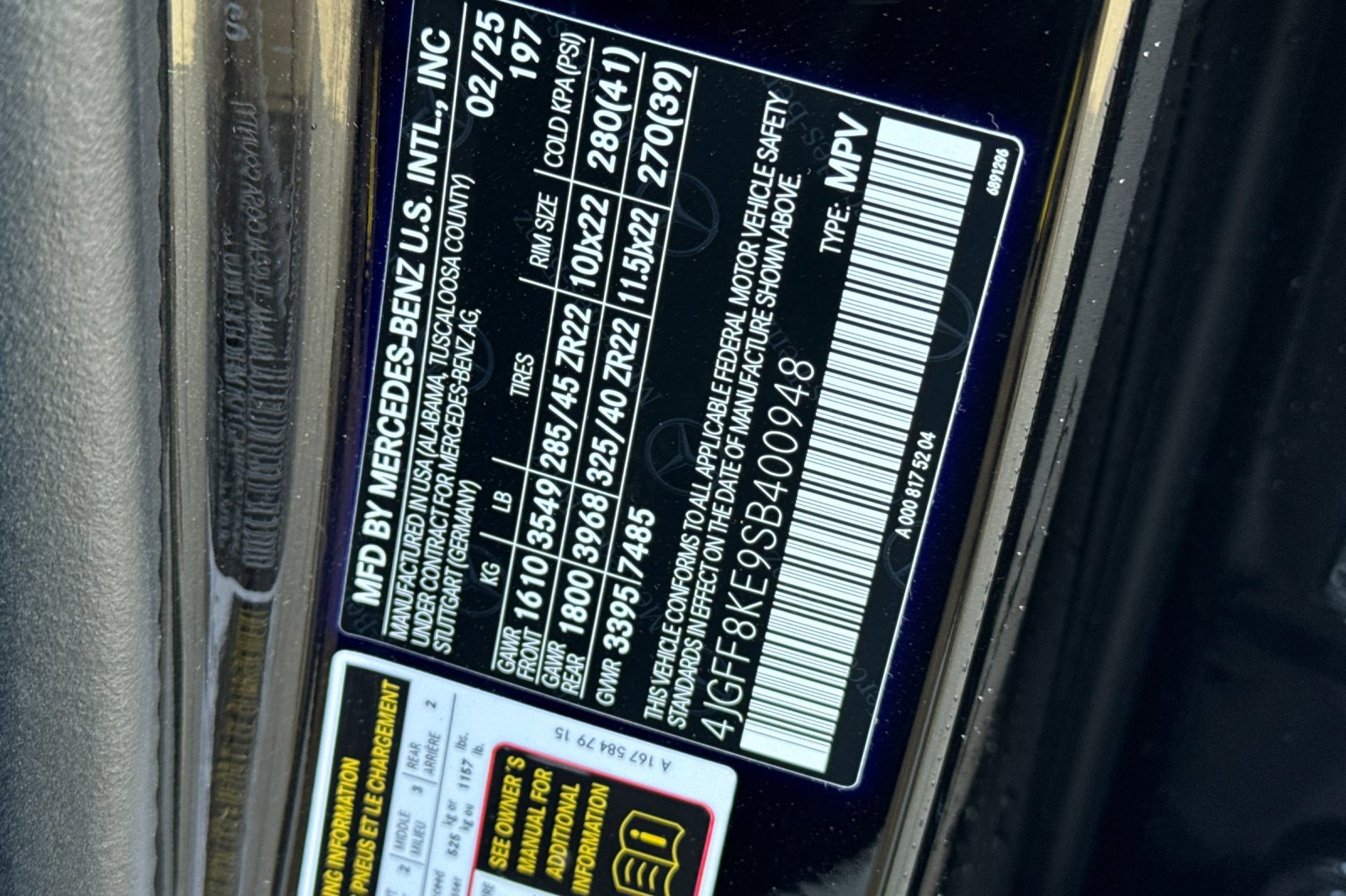 New 2025 Mercedes-Benz GLS 63 AMG 4MATIC image 20