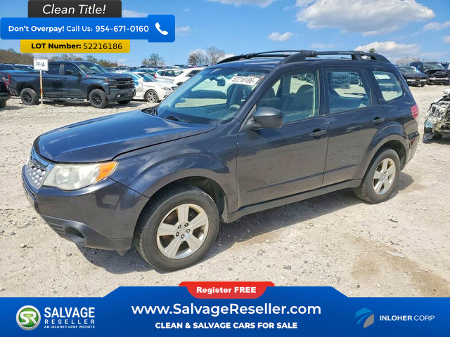 Used 2012 Subaru Forester 2.5X w/ Alloy Wheel Pkg AWD/4WD image 1