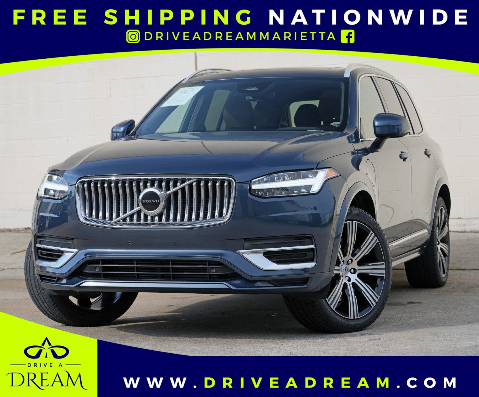 Used 2023 Volvo XC90 T8 Core AWD/4WD image 1