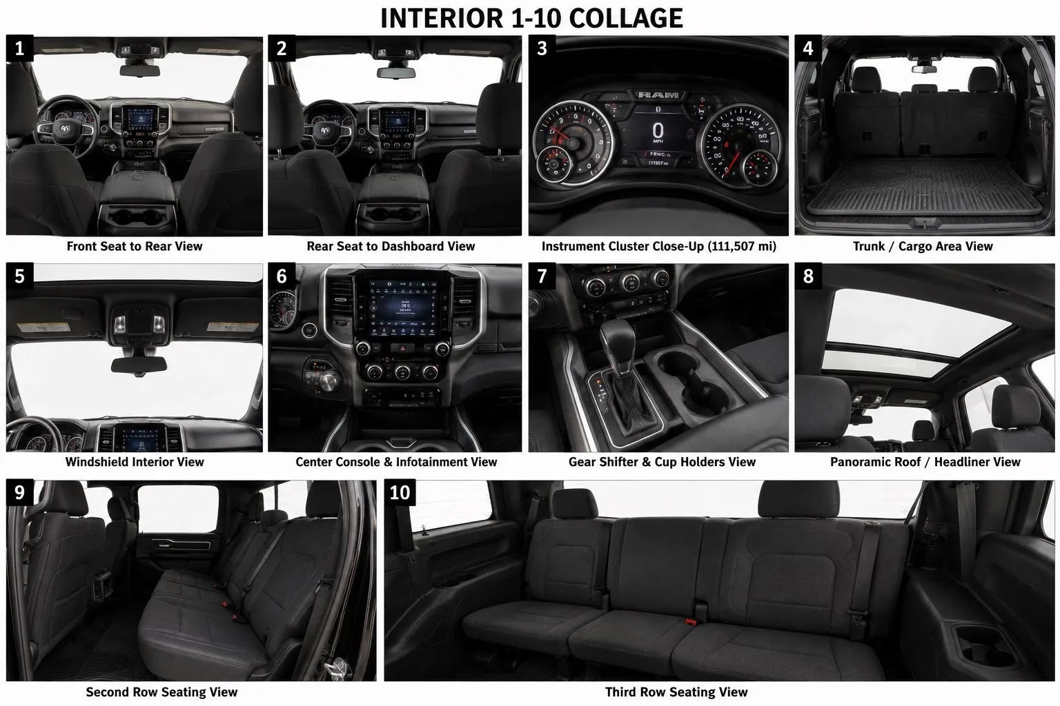 Used 2022 RAM 1500 Big Horn w/ Trailer Tow Group AWD/4WD image 17