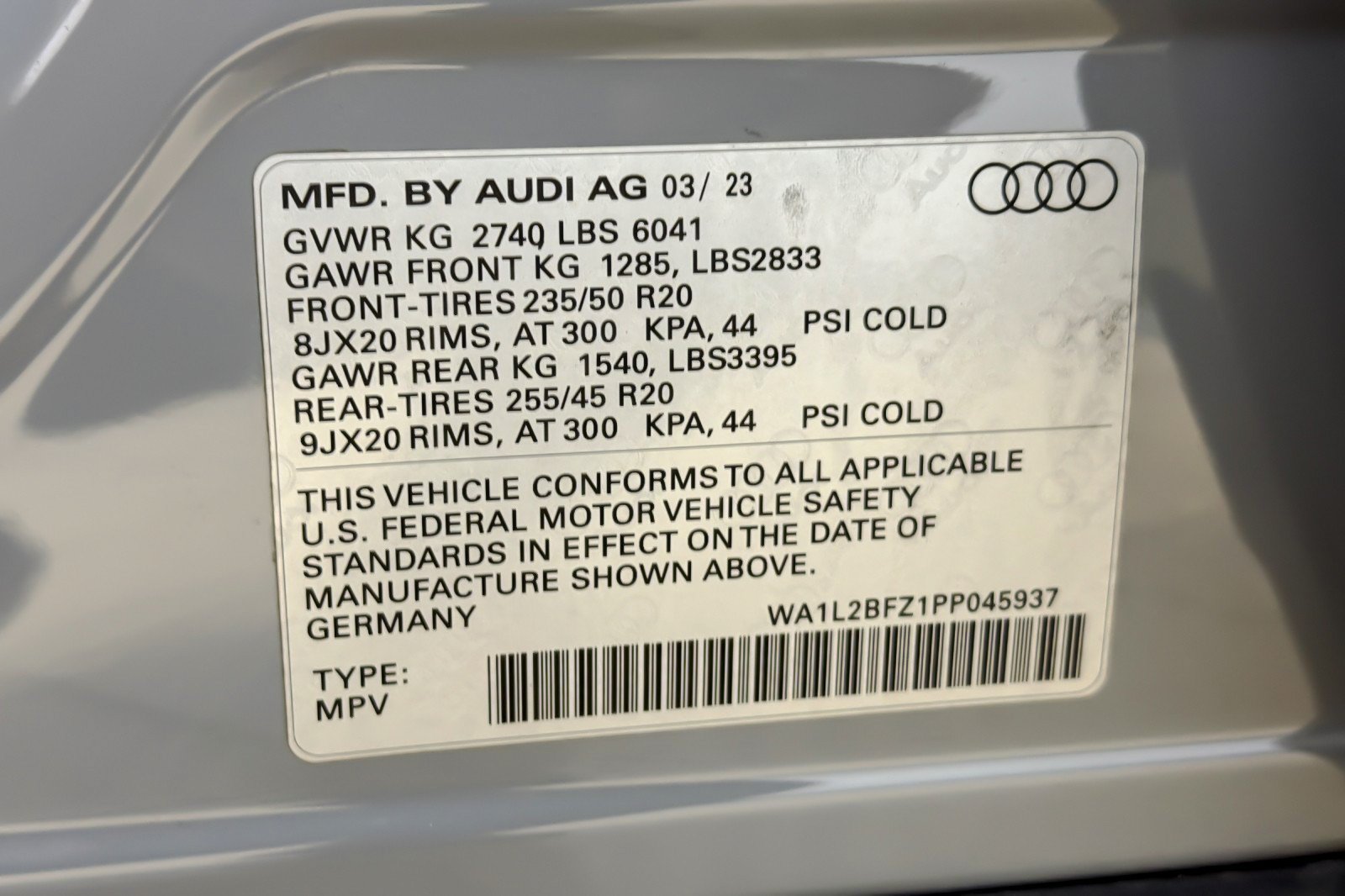 Certified 2023 Audi Q4 e-tron Premium Plus w/ Premium Plus AWD/4WD image 28
