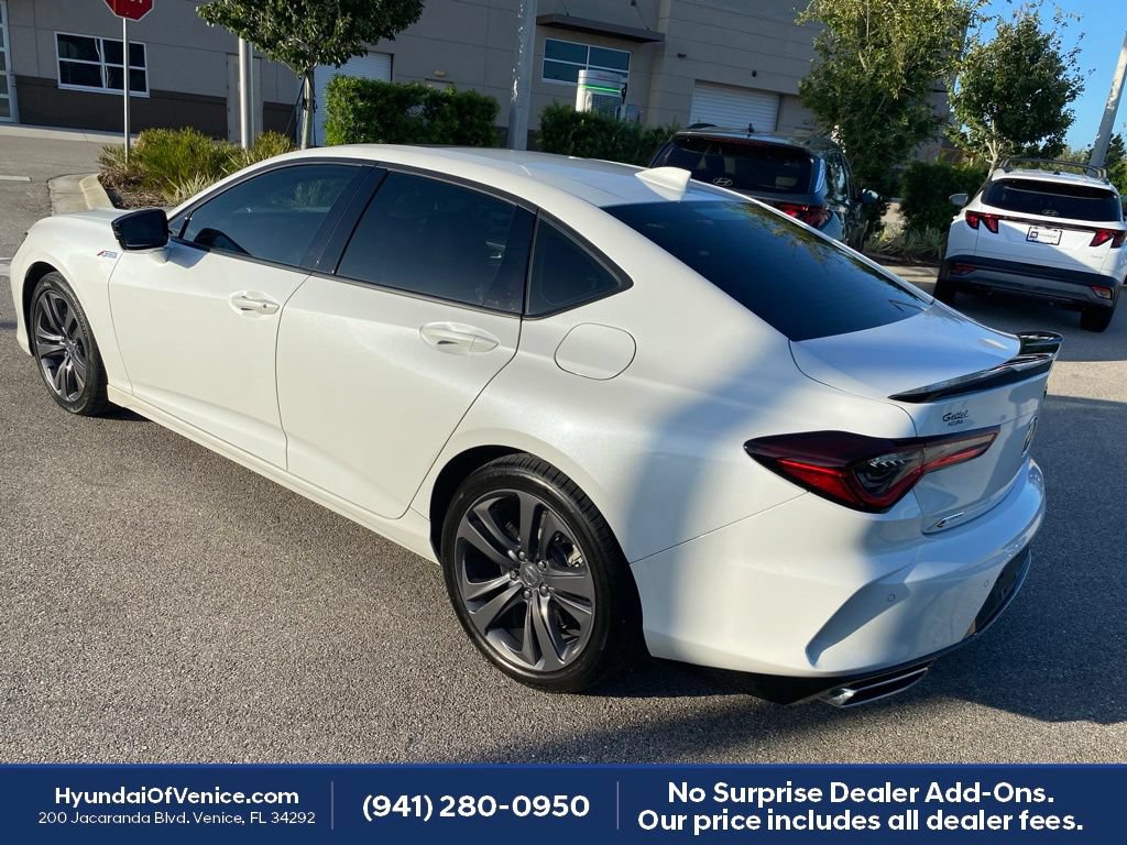 Used 2023 Acura TLX w/ A-SPEC Pkg FWD image 12