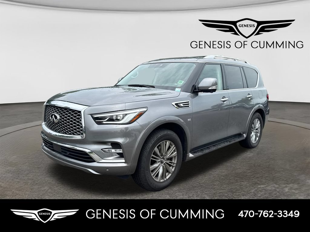 Used 2019 INFINITI QX80 Luxe w/ All-Season Package RWD image 3
