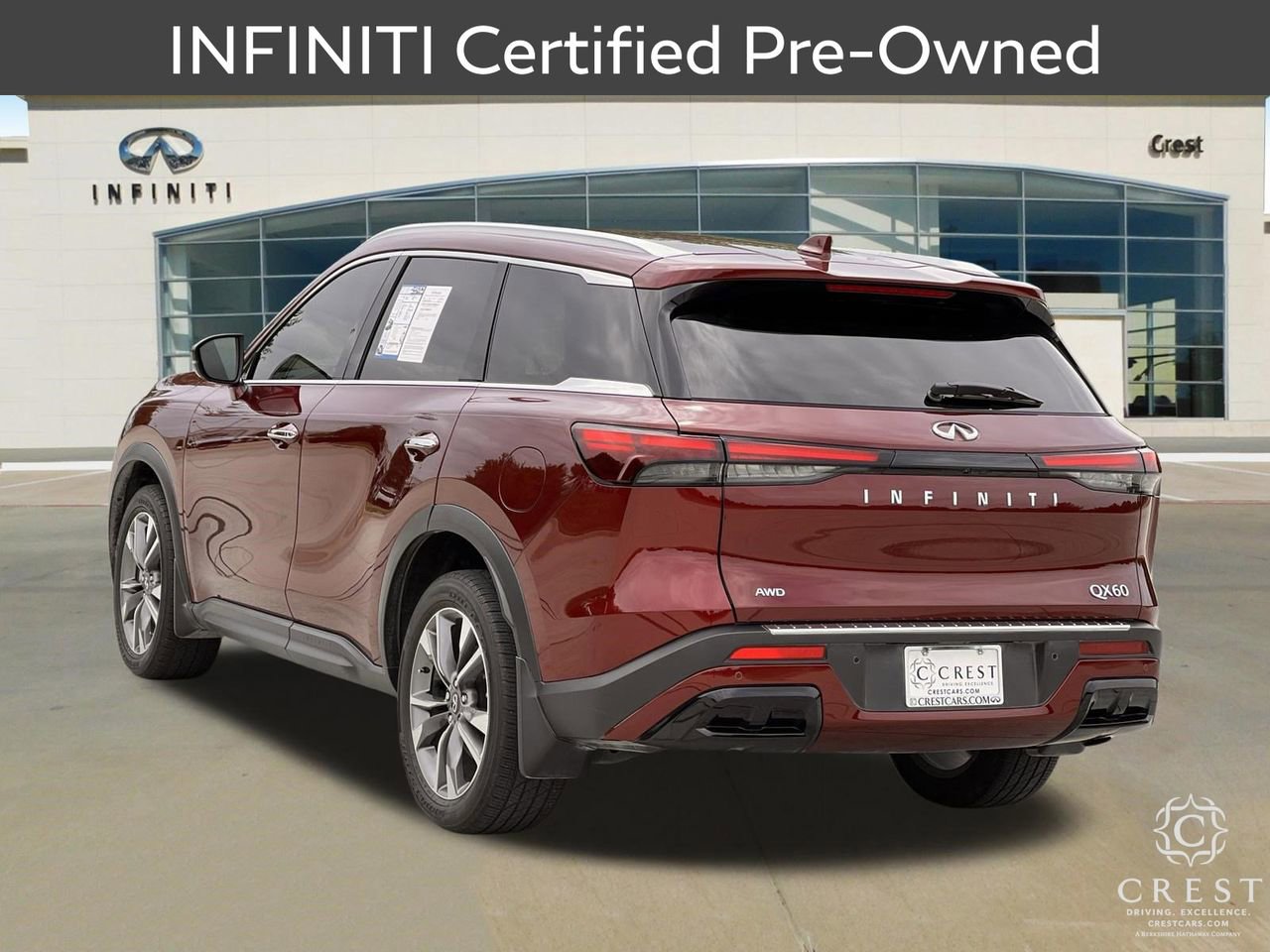 Certified 2023 INFINITI QX60 Luxe w/ Cargo Package AWD/4WD image 7
