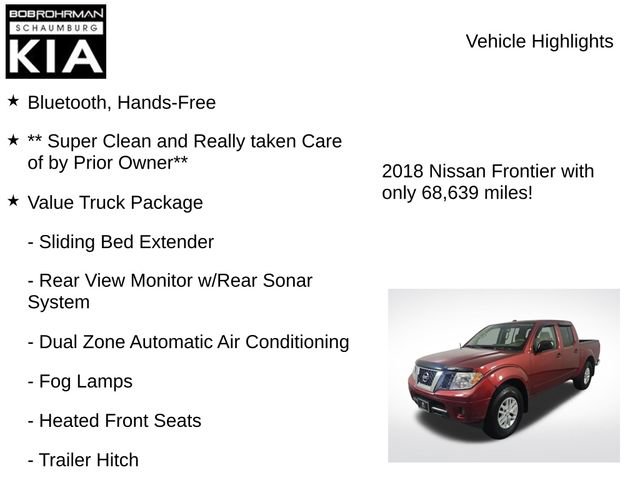 Used 2018 Nissan Frontier SV w/ Value Truck Package RWD image 7