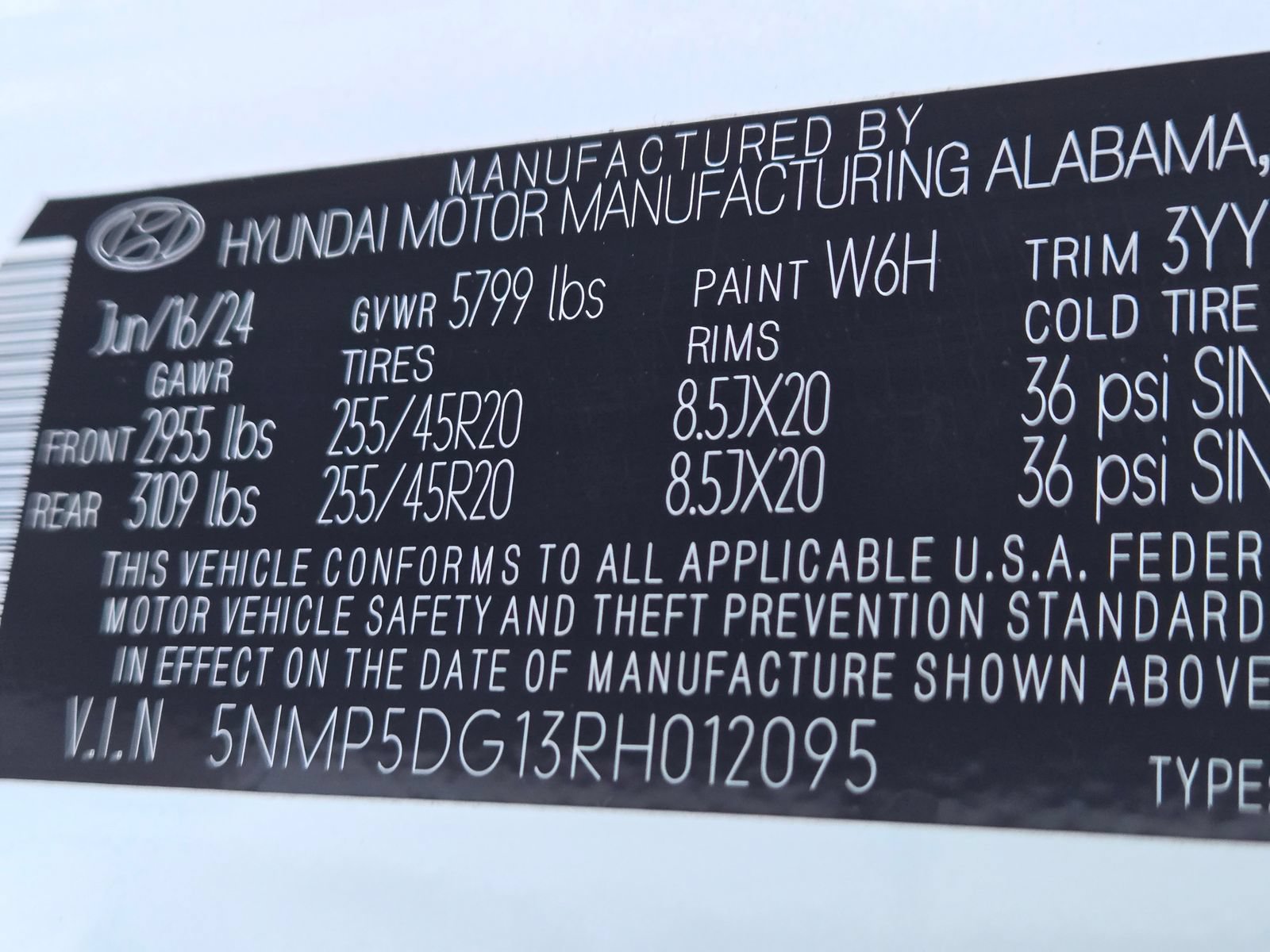 Certified 2024 Hyundai Santa Fe Calligraphy AWD/4WD image 34
