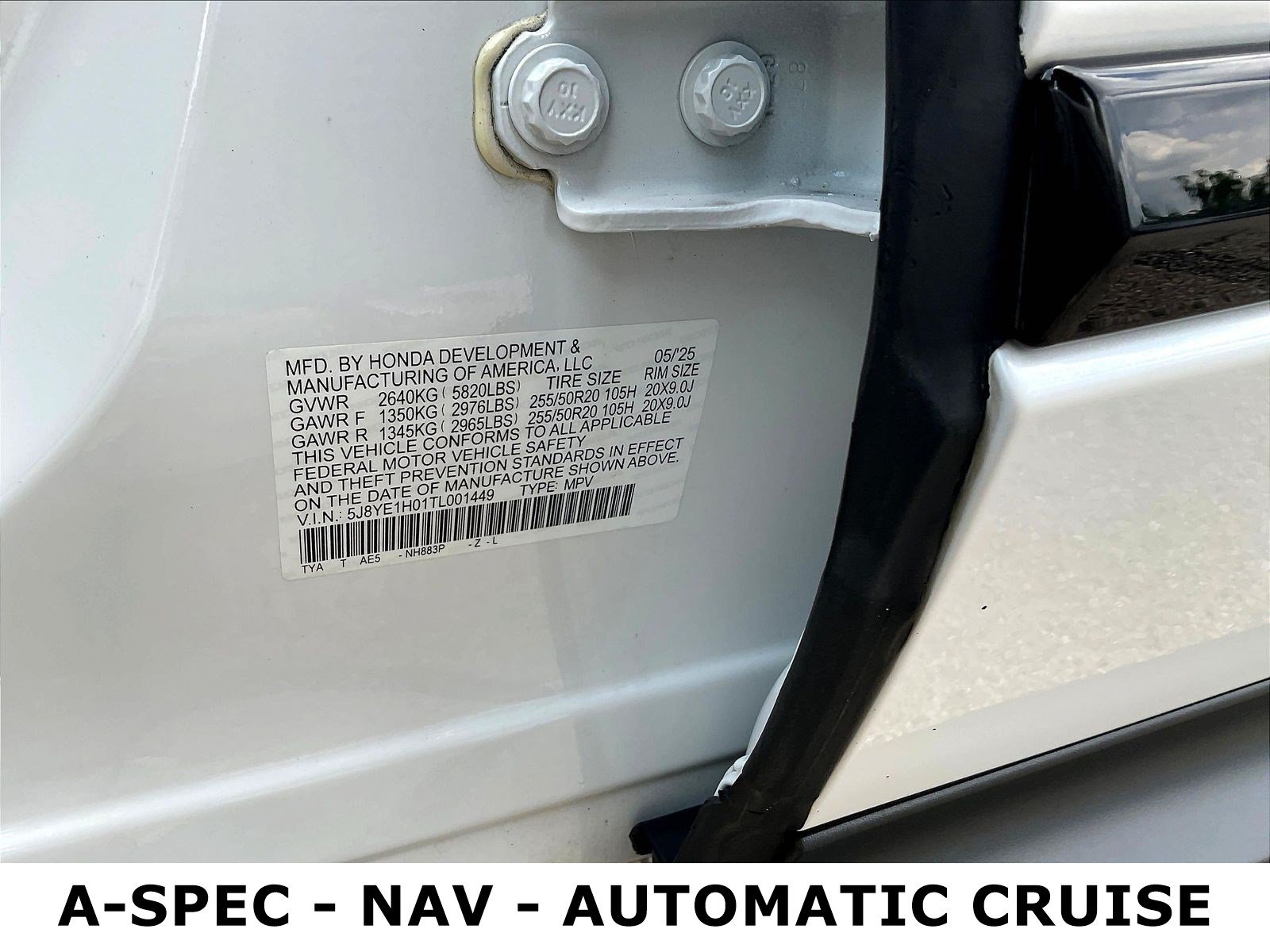 Used 2026 Acura MDX A-Spec AWD/4WD image 19