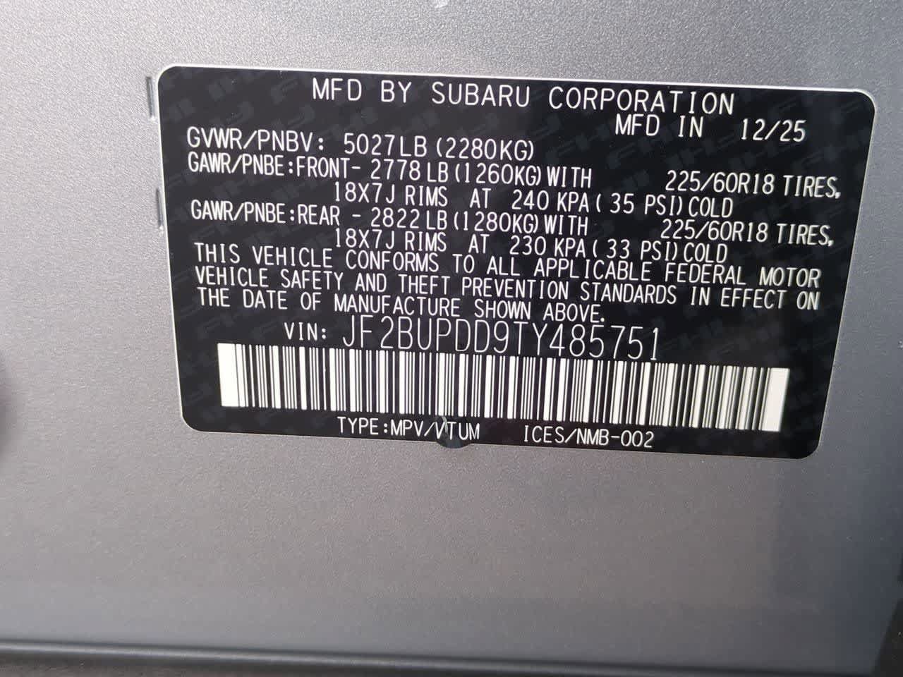 New 2026 Subaru Outback Limited AWD/4WD image 36