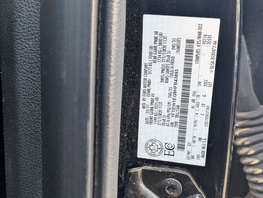 Used 2017 Ford F150 Lariat w/ FX4 Off-Road Package image 19