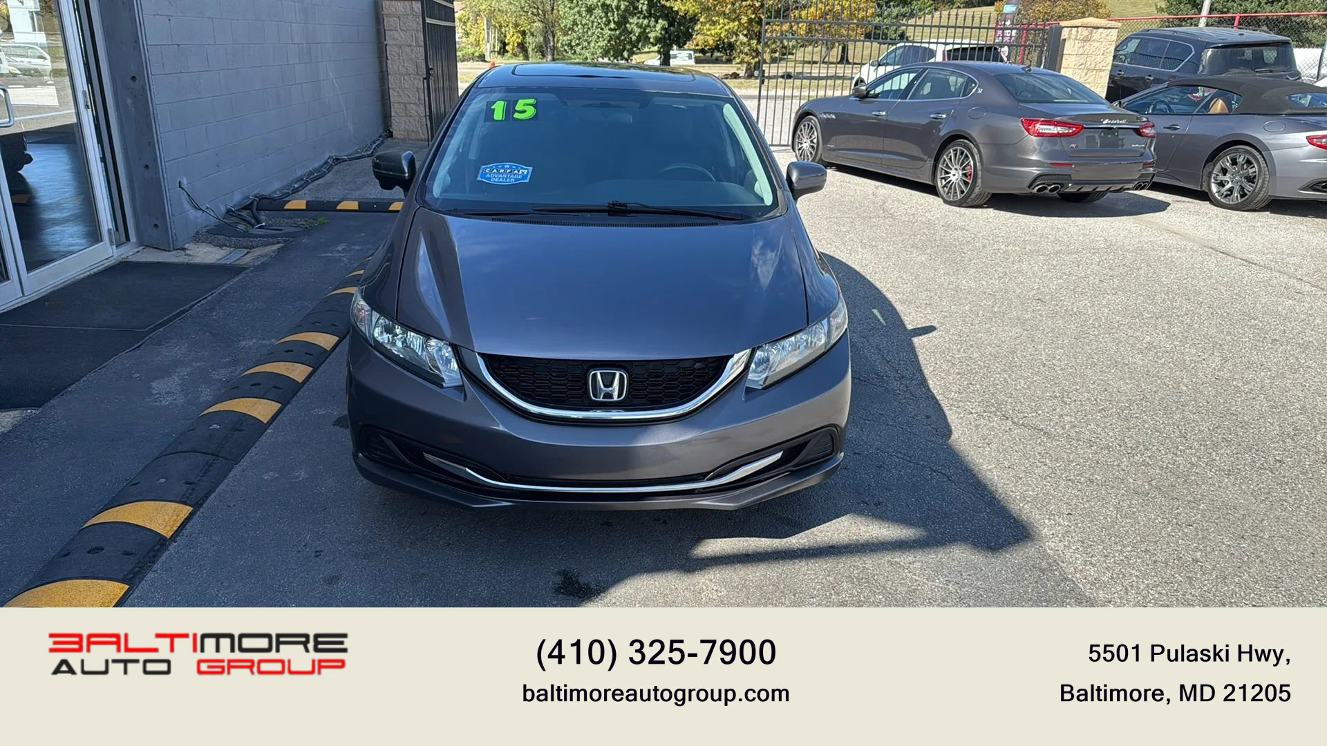 Used 2015 Honda Civic EX image 2
