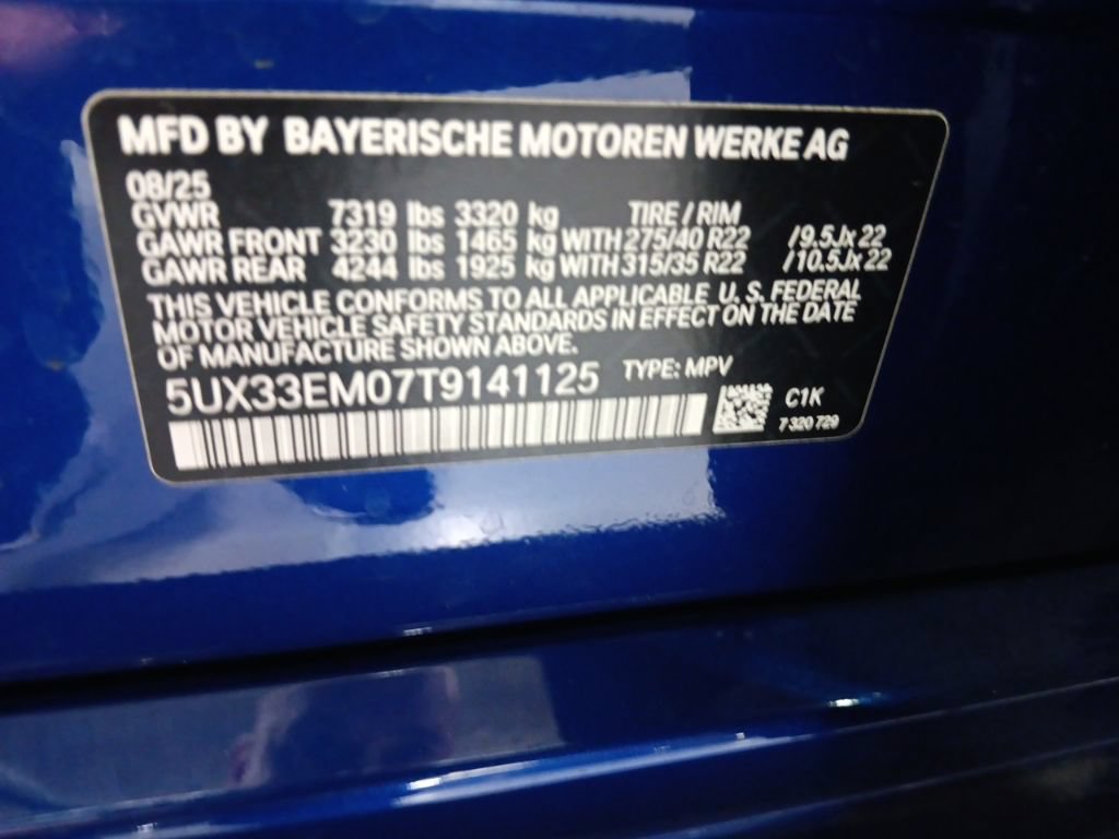 Certified 2026 BMW X7 M60i AWD/4WD image 3