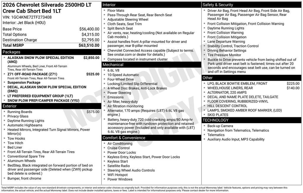 New 2026 Chevrolet Silverado 2500 LT AWD/4WD image 25