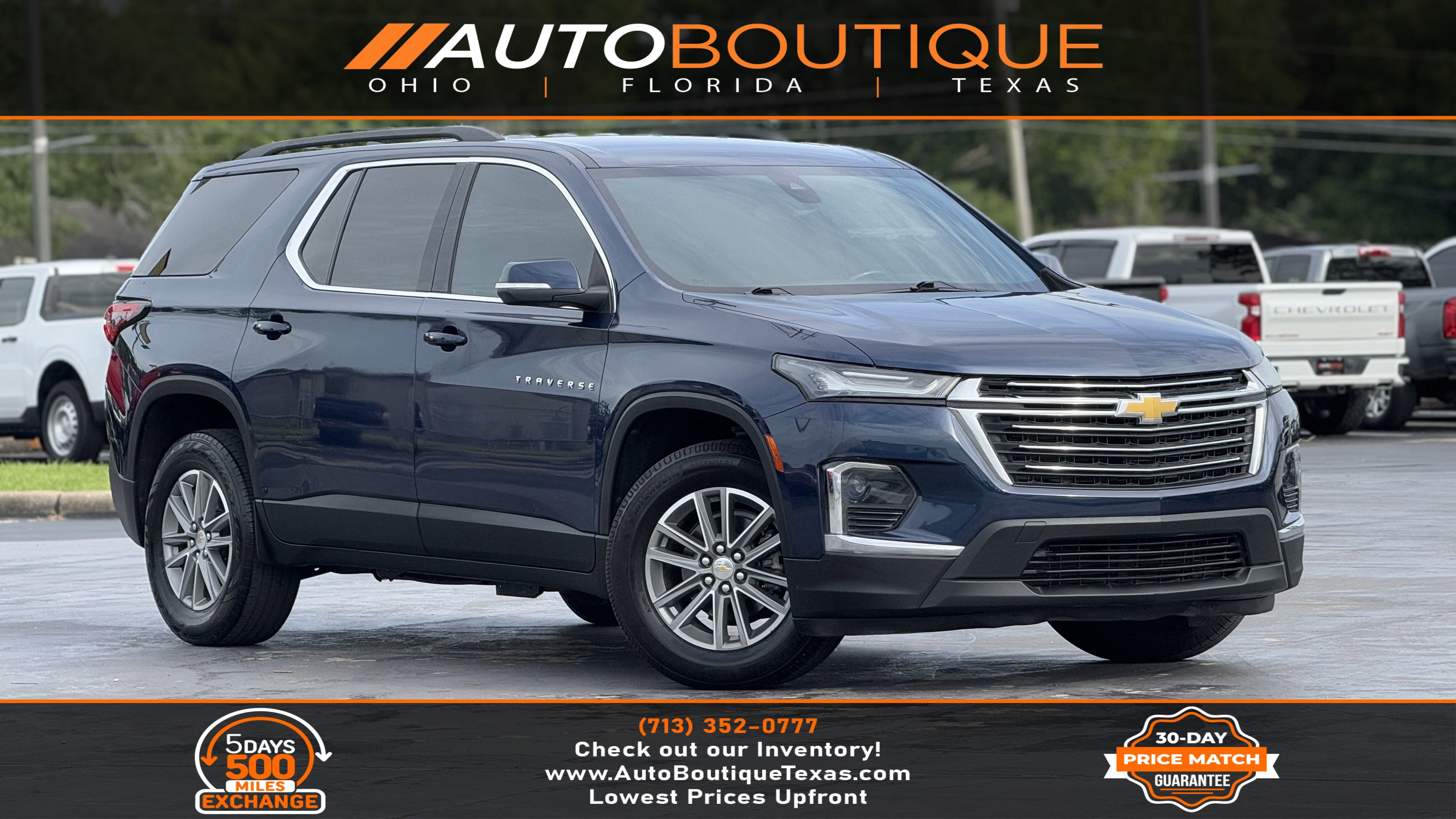 Used 2022 Chevrolet Traverse LT