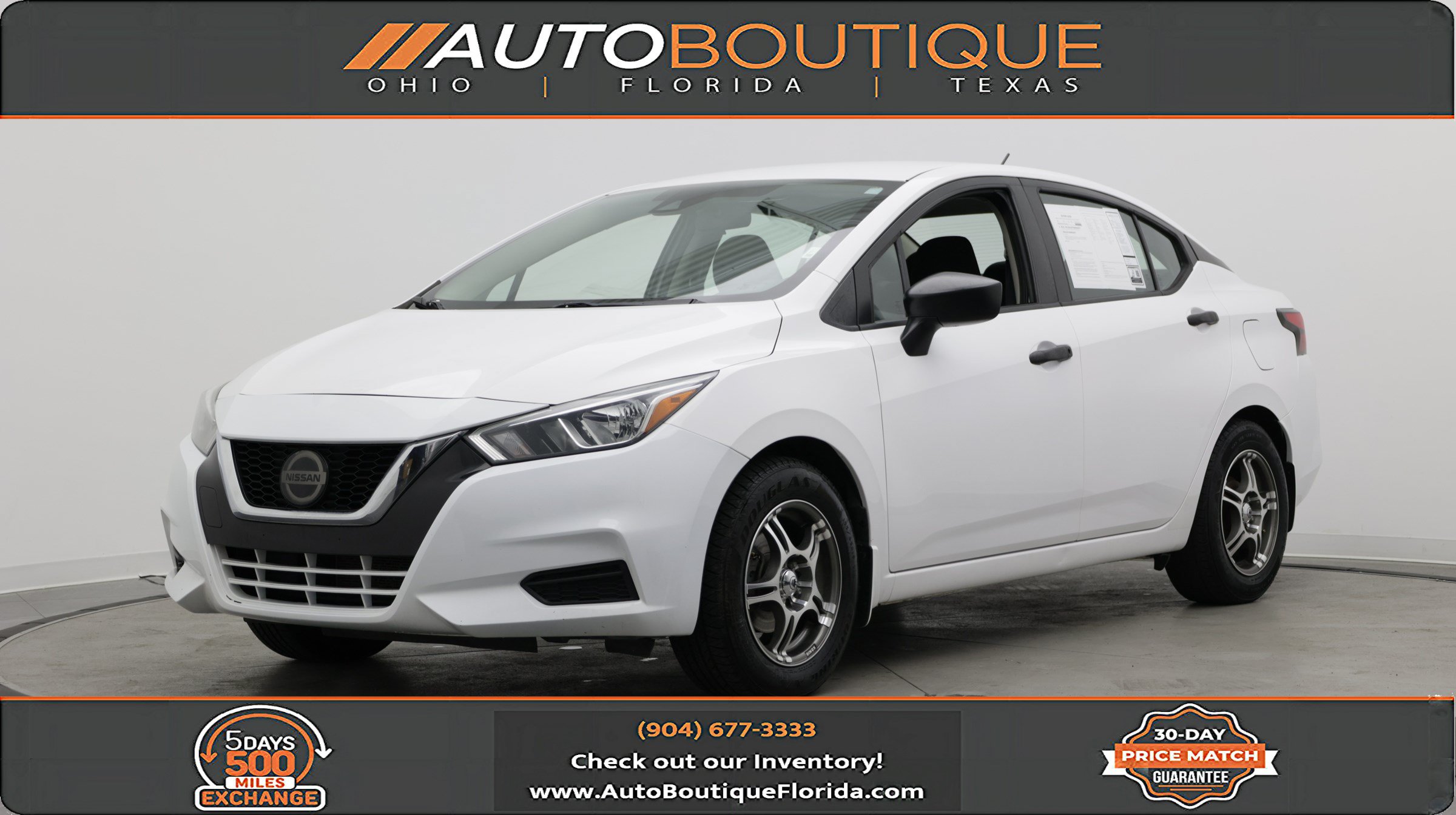 Used 2020 Nissan Versa S FWD image 1