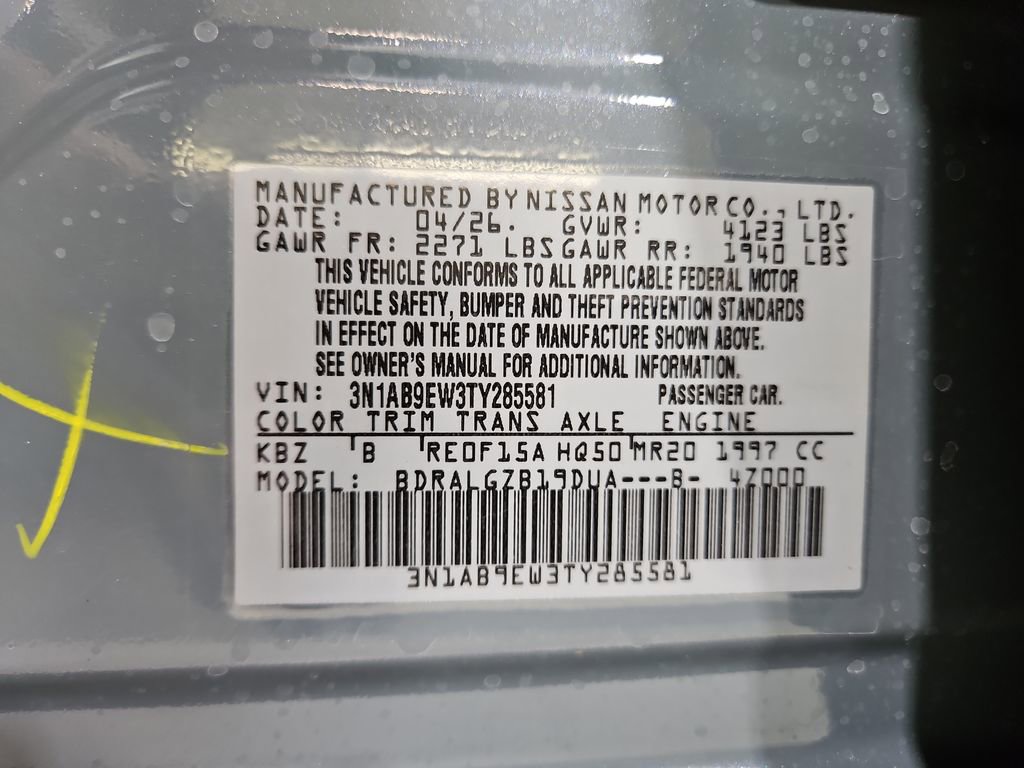 New 2026 Nissan Sentra SL FWD image 29