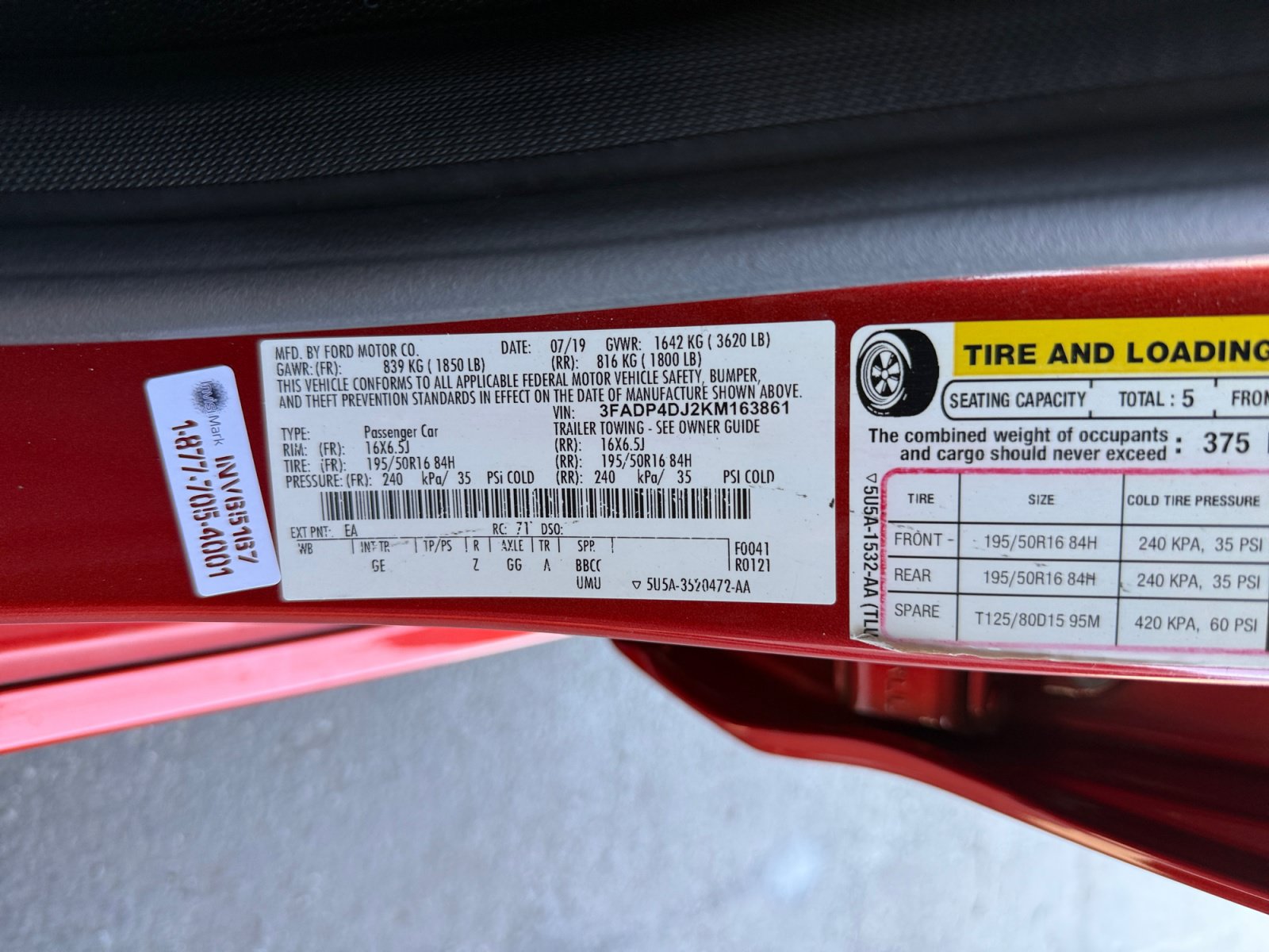 Used 2019 Ford Fiesta ST-Line FWD image 22