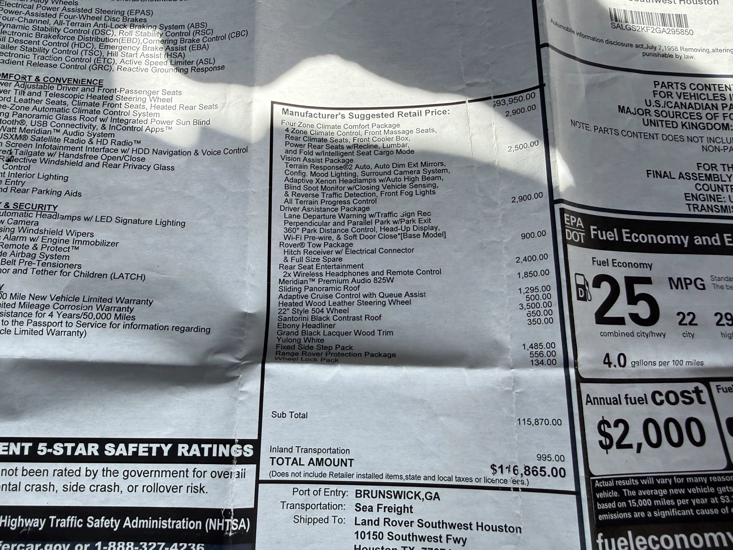 Used 2016 Land Rover Range Rover HSE image 31