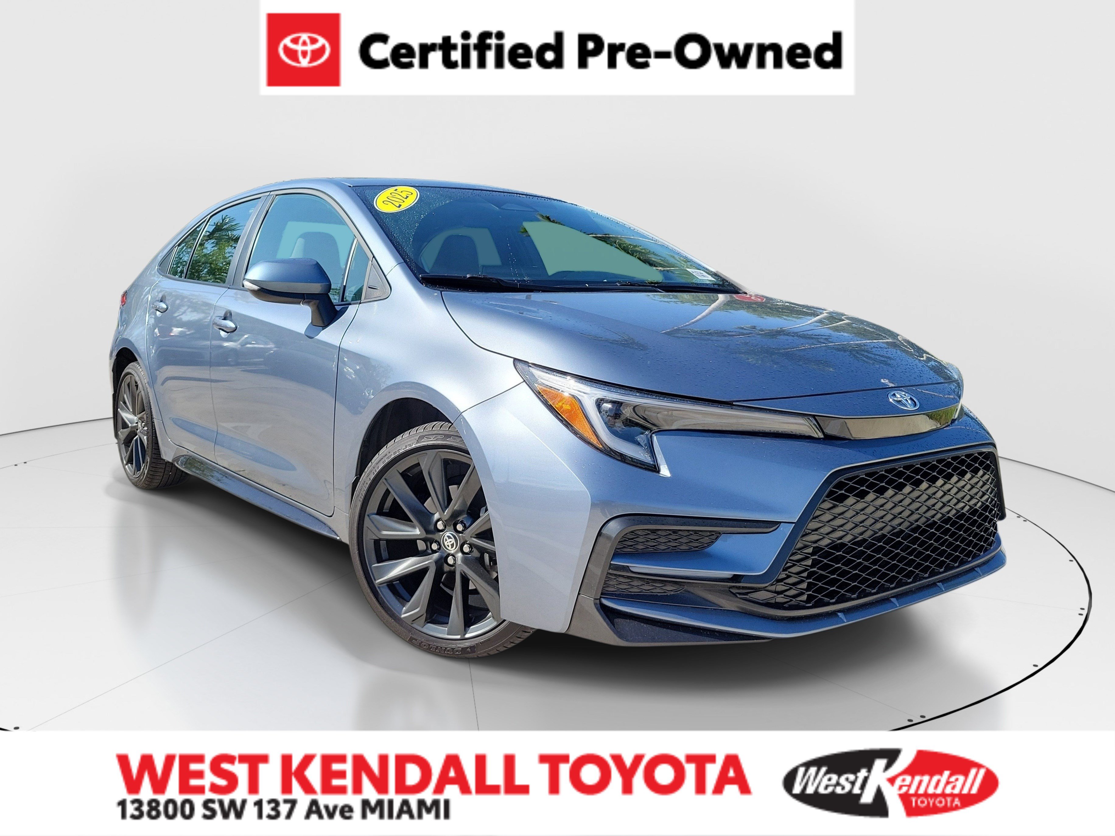 Certified 2025 Toyota Corolla SE