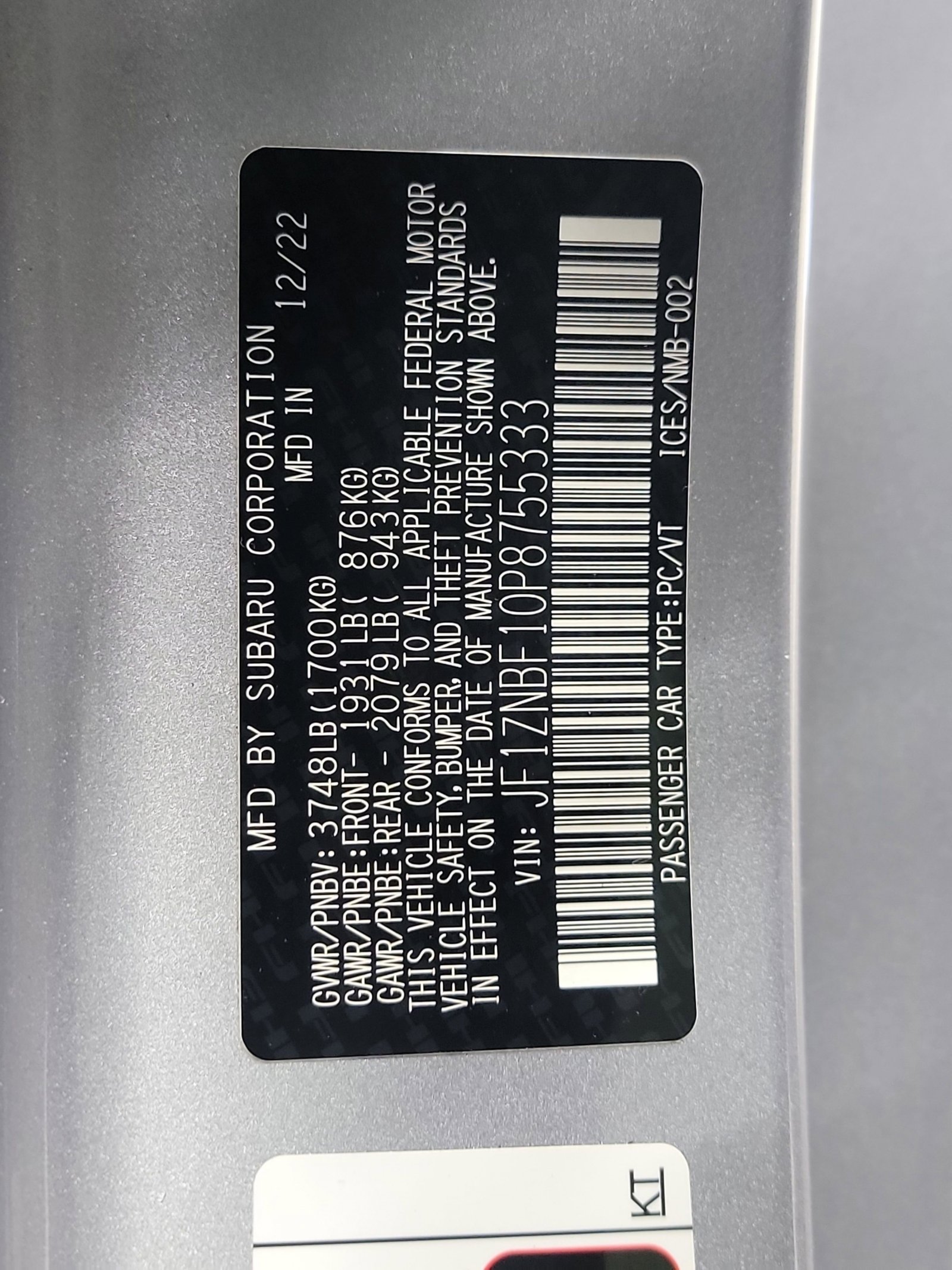 Used 2023 Toyota GR86 Premium w/ ALL Weather Mat Package (TMS) image 32