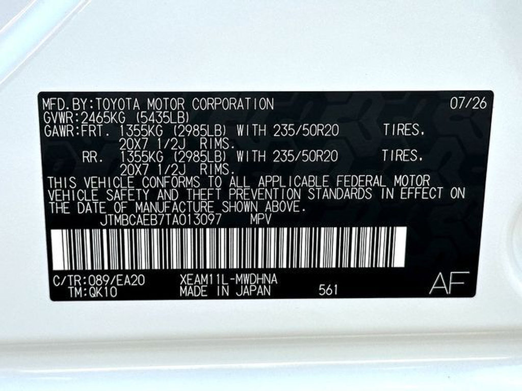 New 2026 Toyota bZ FWD image 24