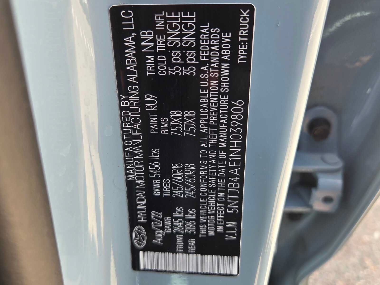 Used 2022 Hyundai Santa Cruz SEL FWD image 19