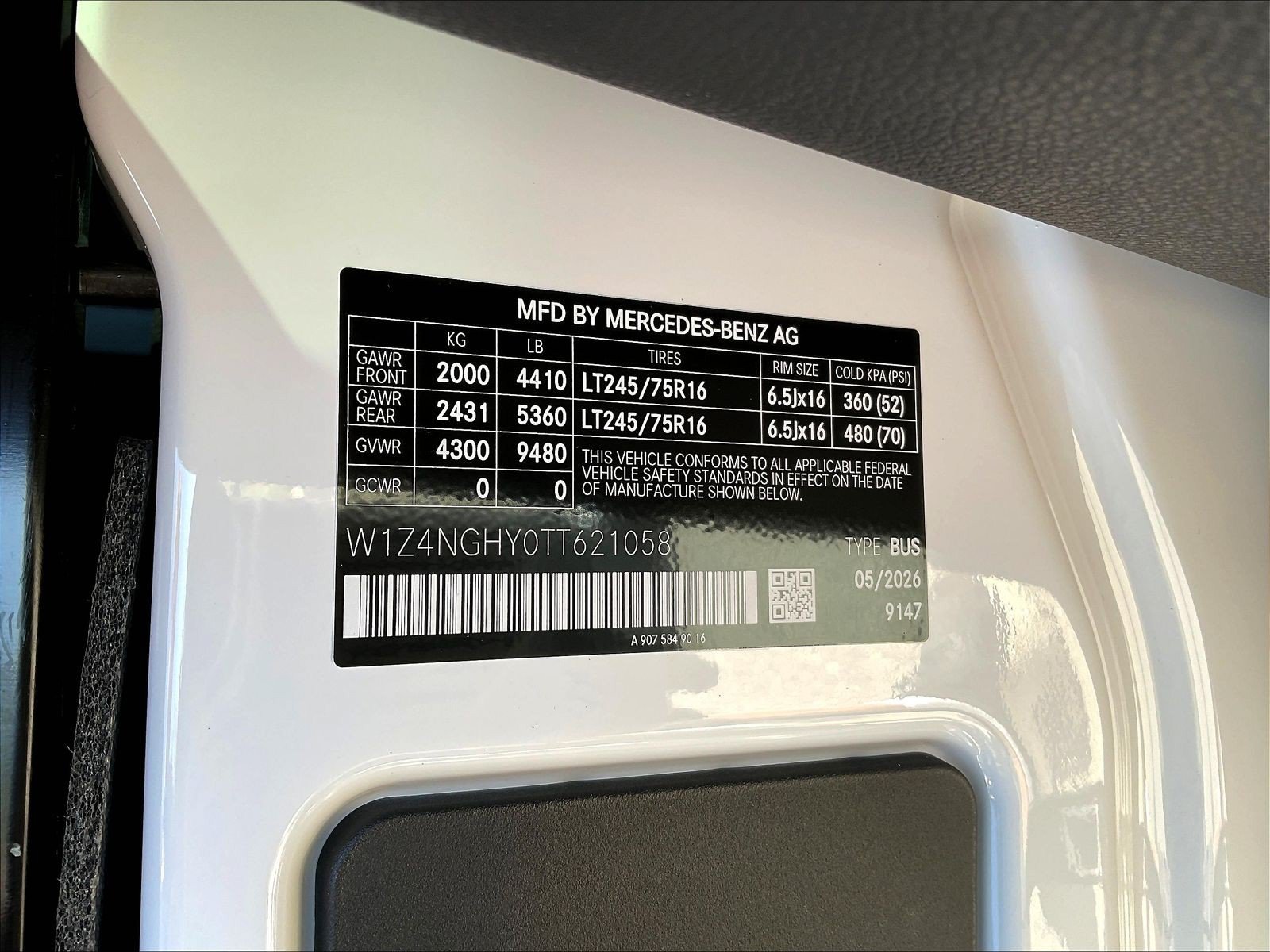 New 2026 Mercedes-Benz Sprinter 2500 image 20