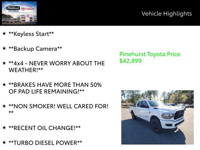 Used 2021 RAM 2500 Lone Star w/ Night Edition AWD/4WD image 14