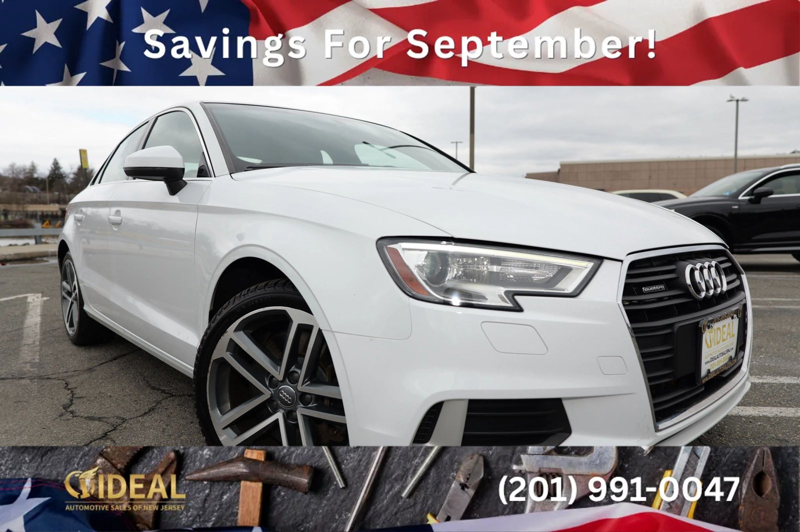 Used 2019 Audi A3 2.0T Premium w/ Convenience Package AWD/4WD image 1