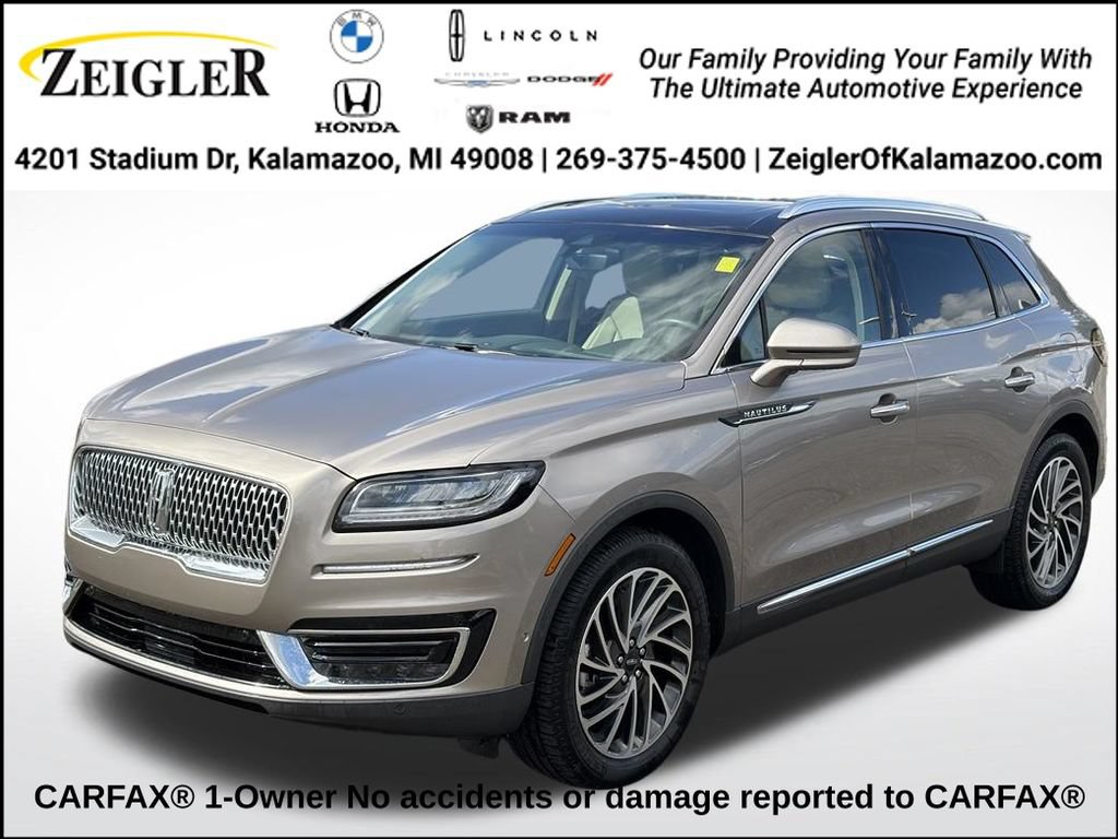 Used 2020 Lincoln Nautilus Reserve