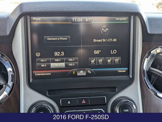 Used 2016 Ford F250 Lariat w/ Lariat Ultimate Package AWD/4WD image 23