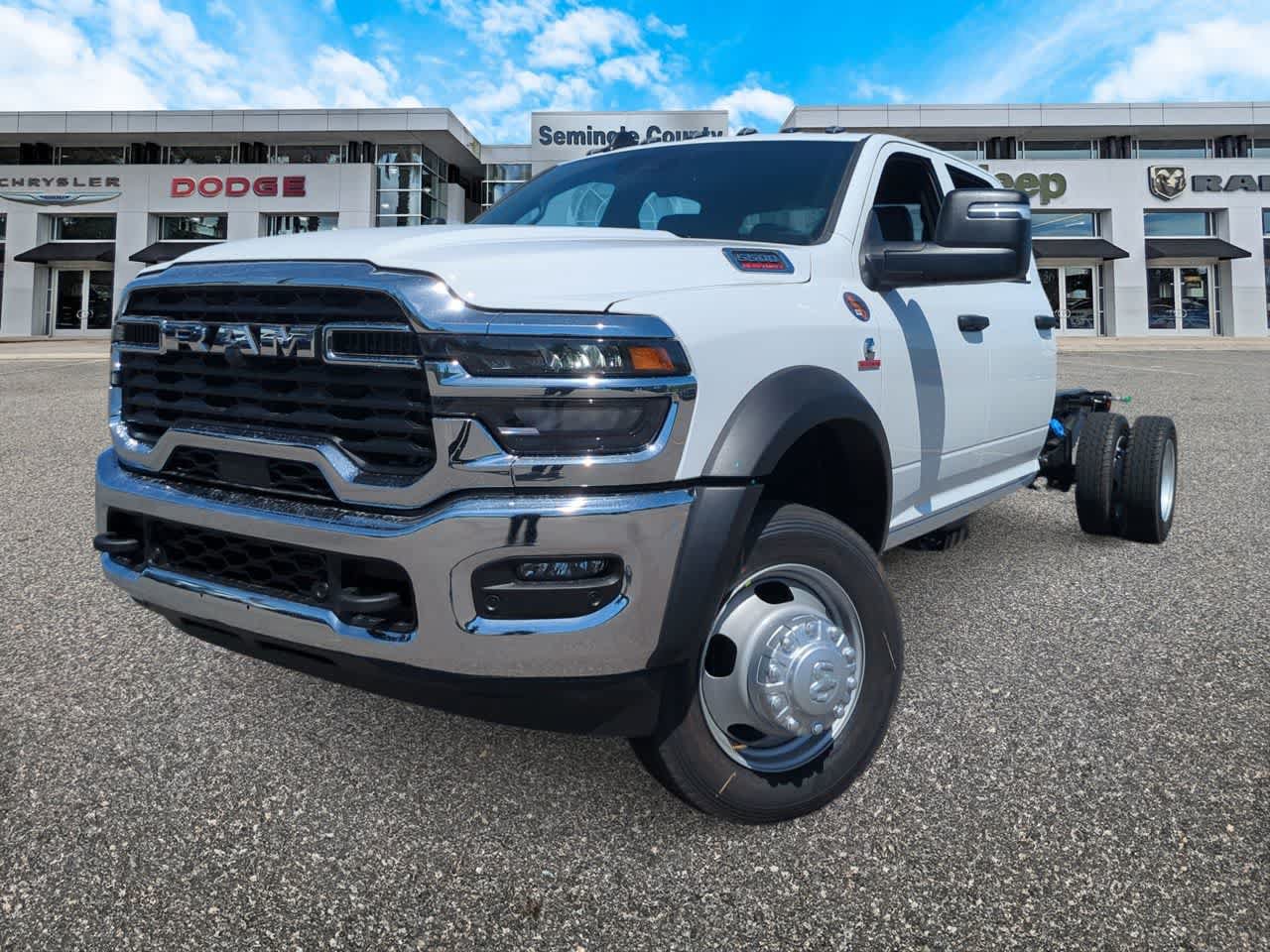 New 2026 RAM 5500 Tradesman w/ Chrome Appearance Group