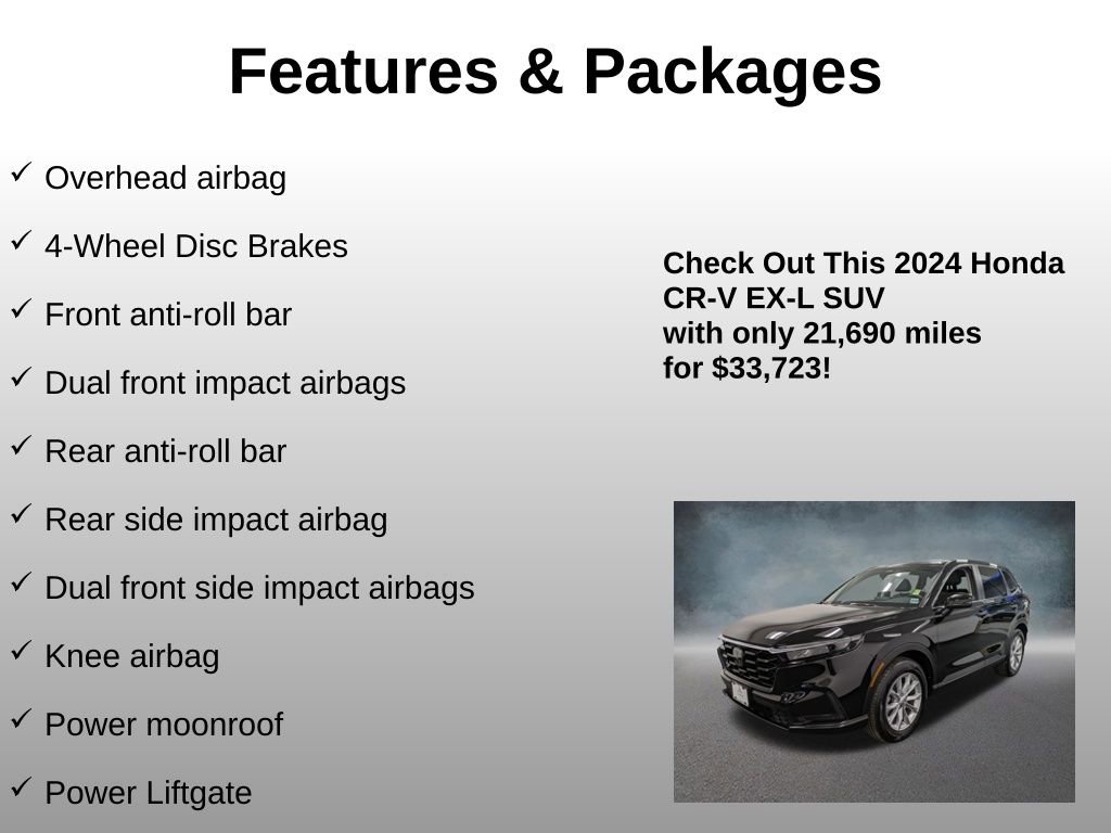 Certified 2024 Honda CR-V EX-L image 16