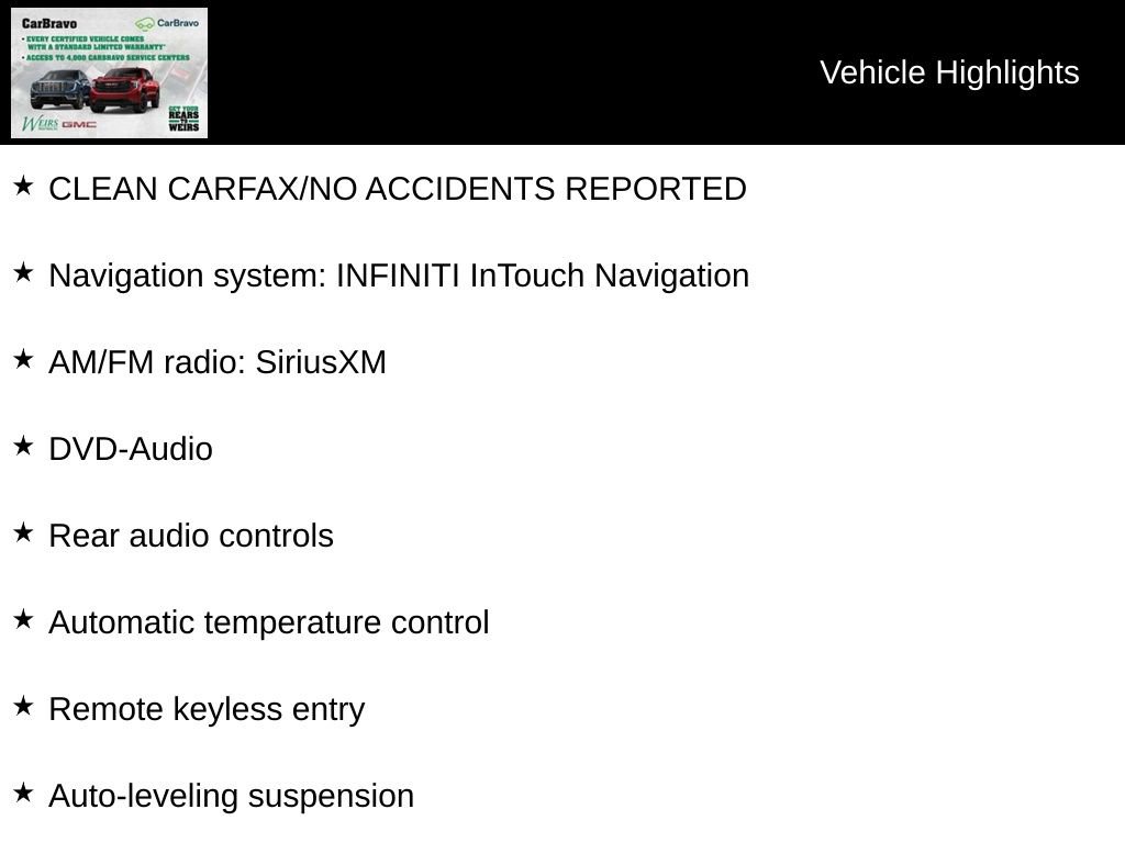 Used 2020 INFINITI QX80 Luxe w/ Proassist Package image 14