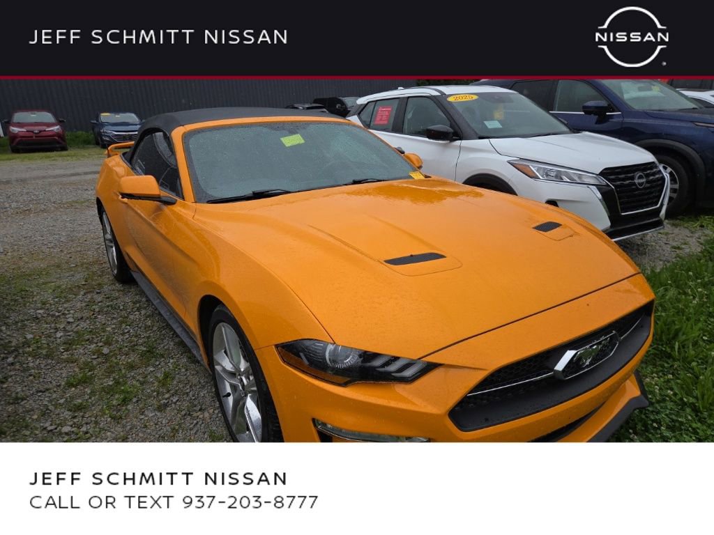 Used 2019 Ford Mustang Premium w/ Pony Package RWD image 1