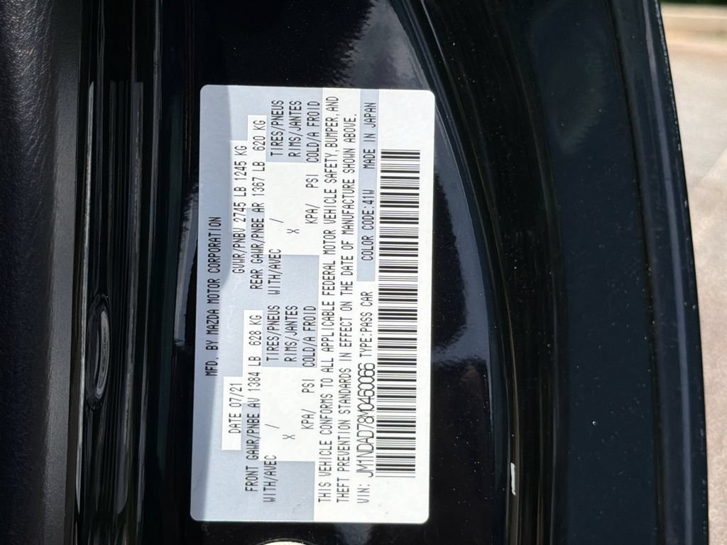 Used 2021 MAZDA MX-5 Miata Grand Touring RWD image 28