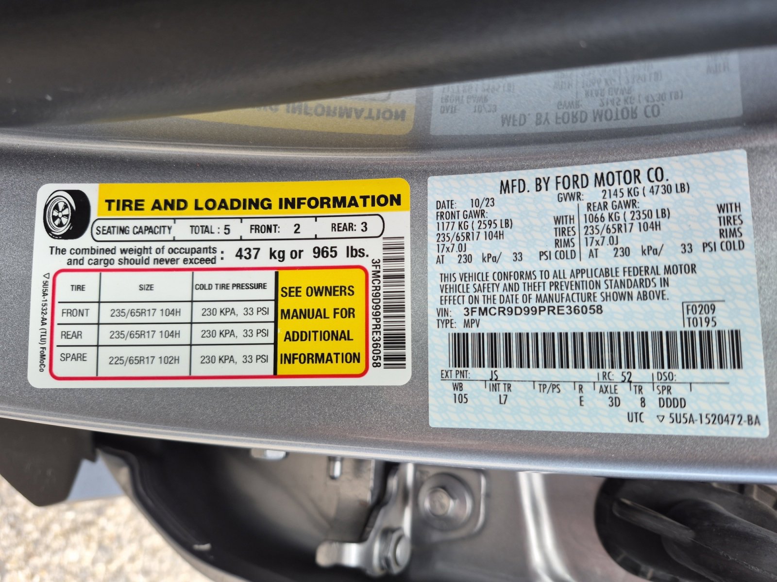 Used 2023 Ford Bronco Sport Badlands image 27