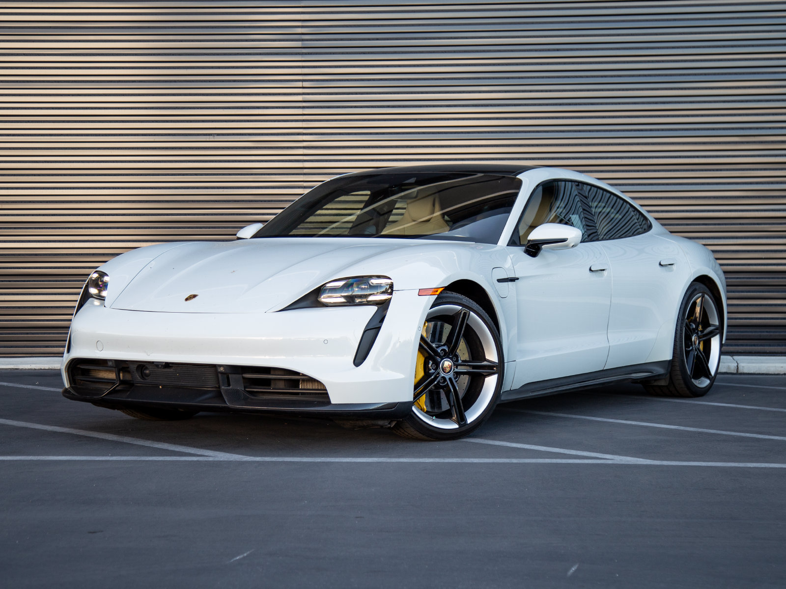 Certified 2020 Porsche Taycan Turbo S AWD/4WD image 1
